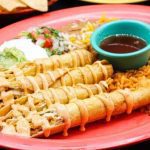 Chicken Flautas Combo at jalapenos